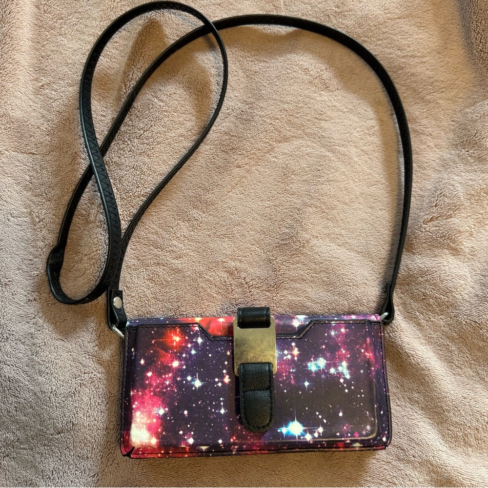 Galaxy Print Crossbody Walket / Bag